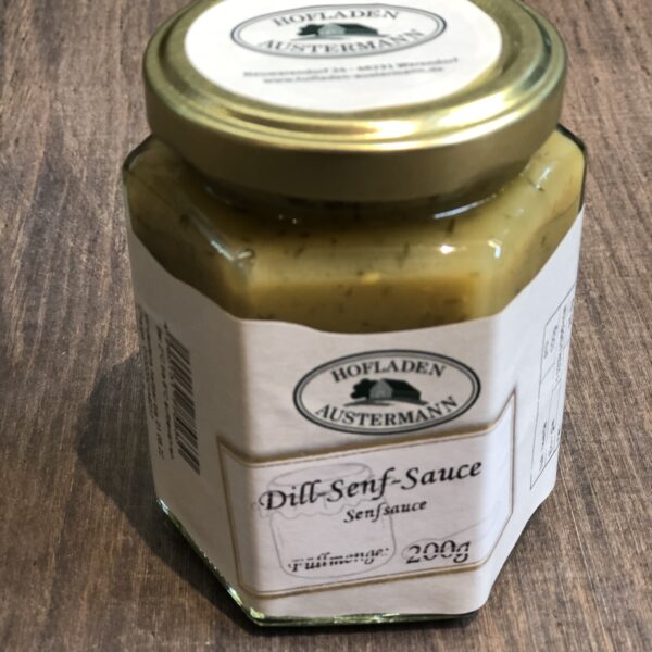 Dill-Senf-Sauce 200g | Hofladen Austermann